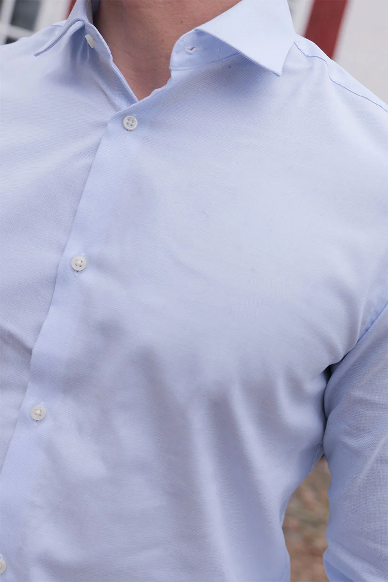 Jack & Jones Parker Wrinkle Resistant Shirt LS Cashmere Blue - Image 5