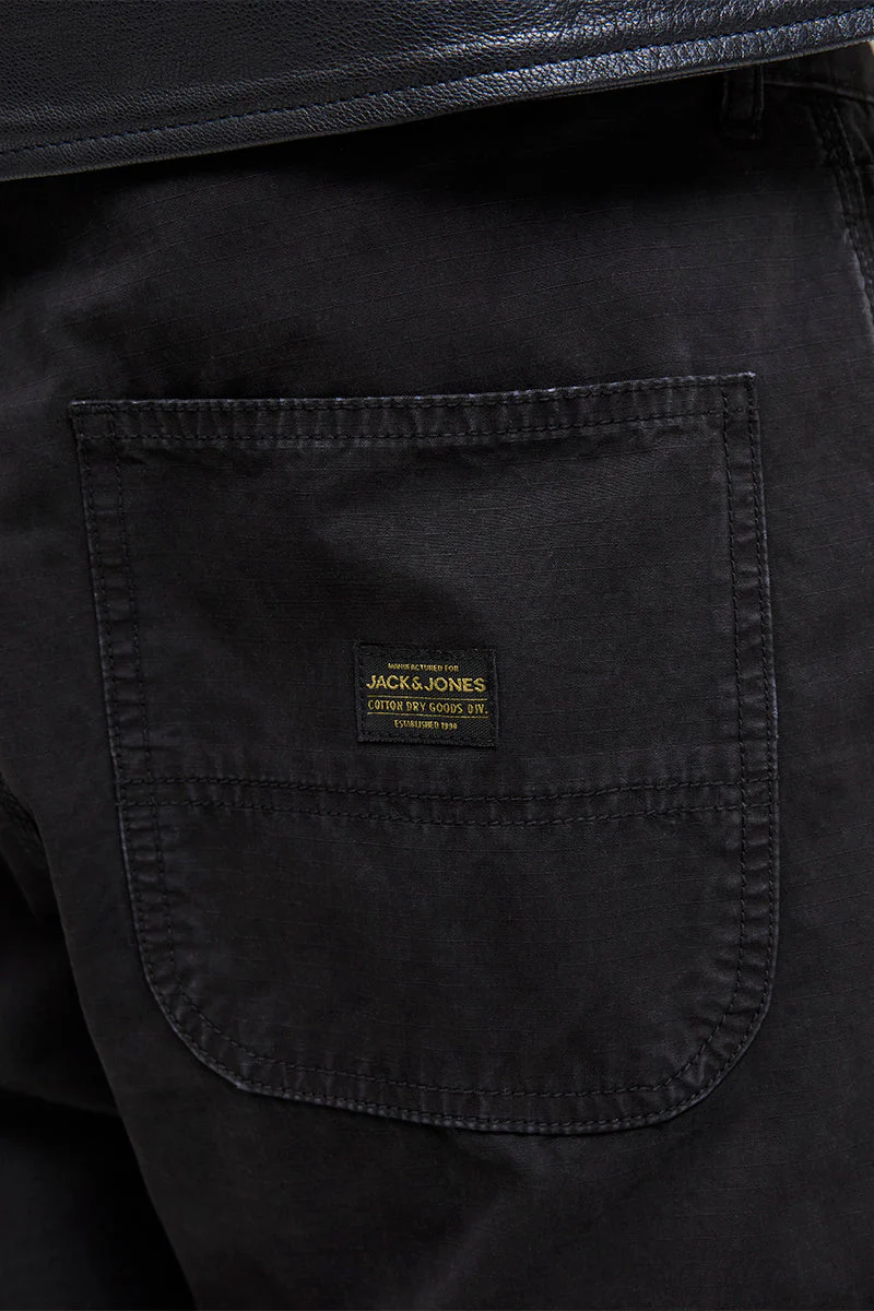 Jack & Jones Alex Ember Worker Pant Black - Image 5
