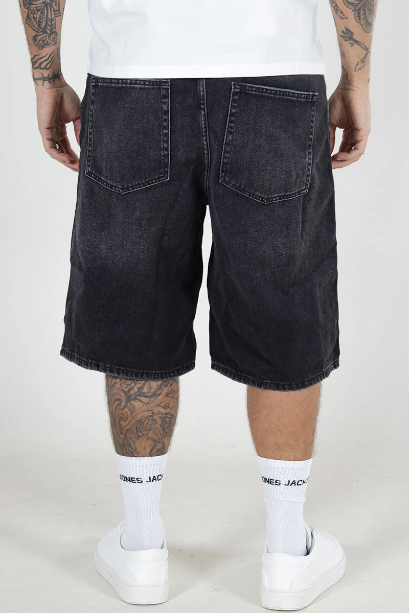 ONLY & SONS Carl Ballloon Fit Shorts Washed Black - Image 5