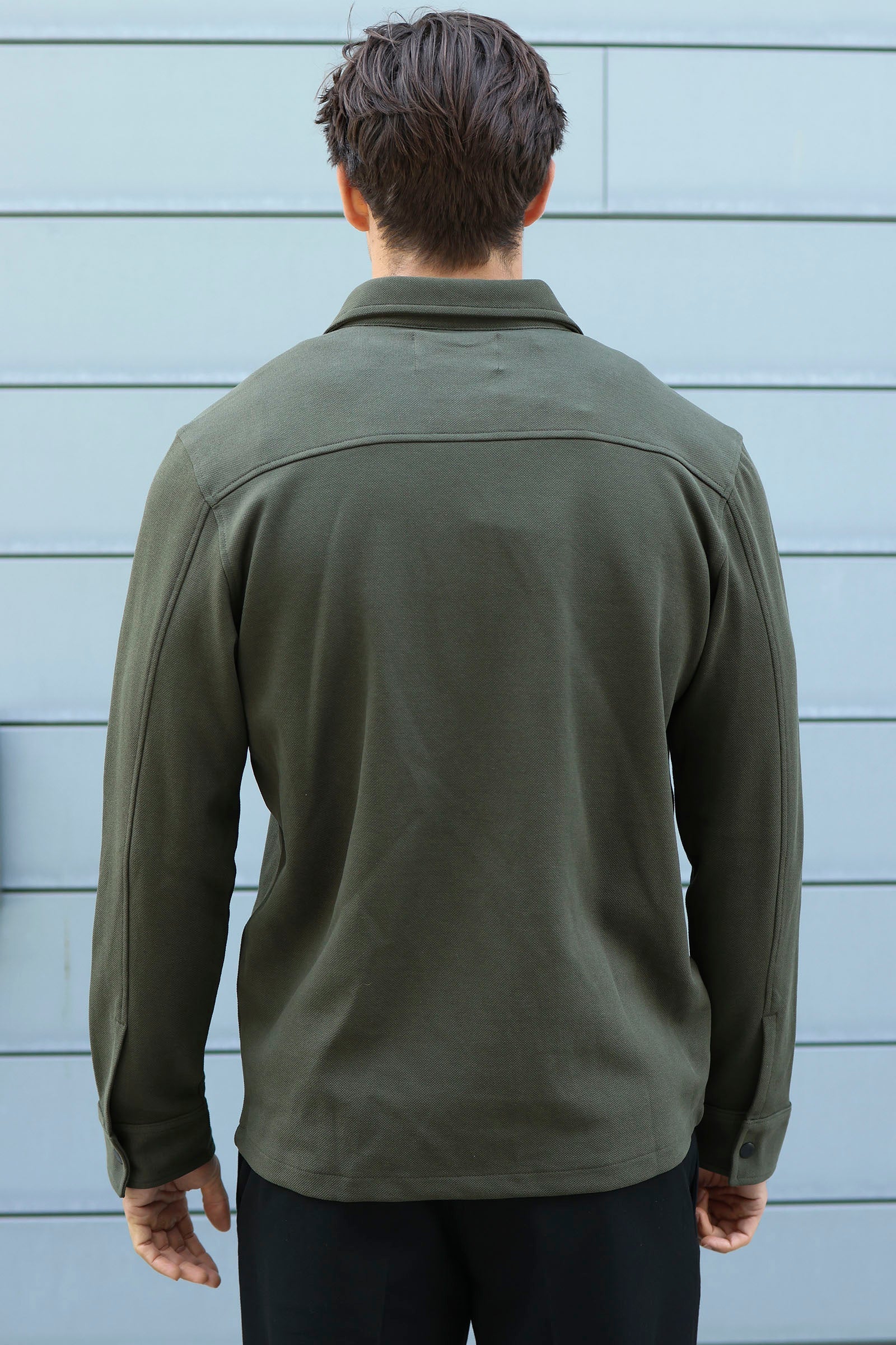 Selected Jackie Regular Fit Sweat Jacket Forest Night - Image 3