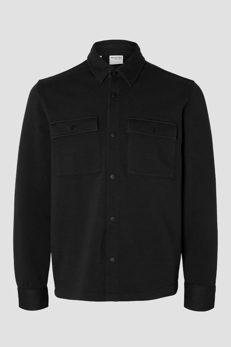 Selected Jackie Regular Fit Sweat Jacket Black - Image 5