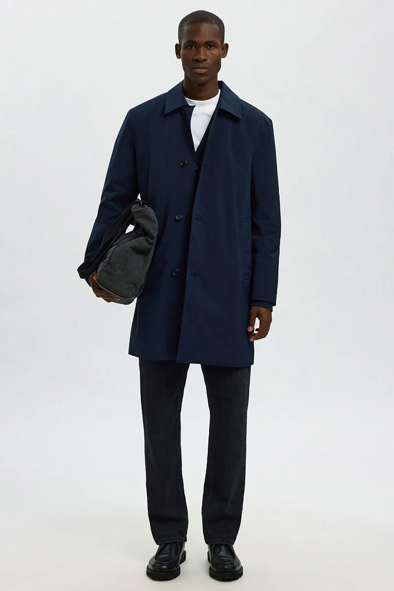 Selected Silas Urban Tech Carcoat Sky Captain - Image 4