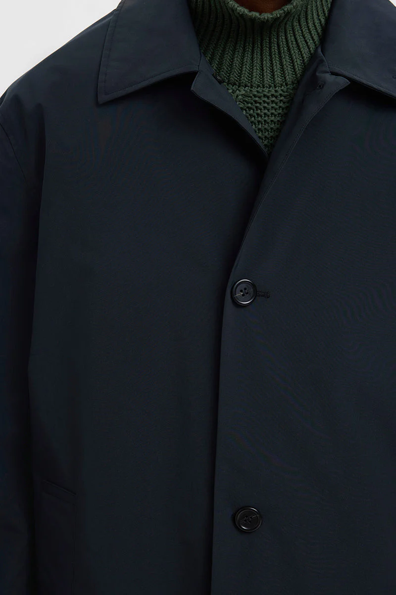 Selected Silas Urban Tech Carcoat Black - Image 3