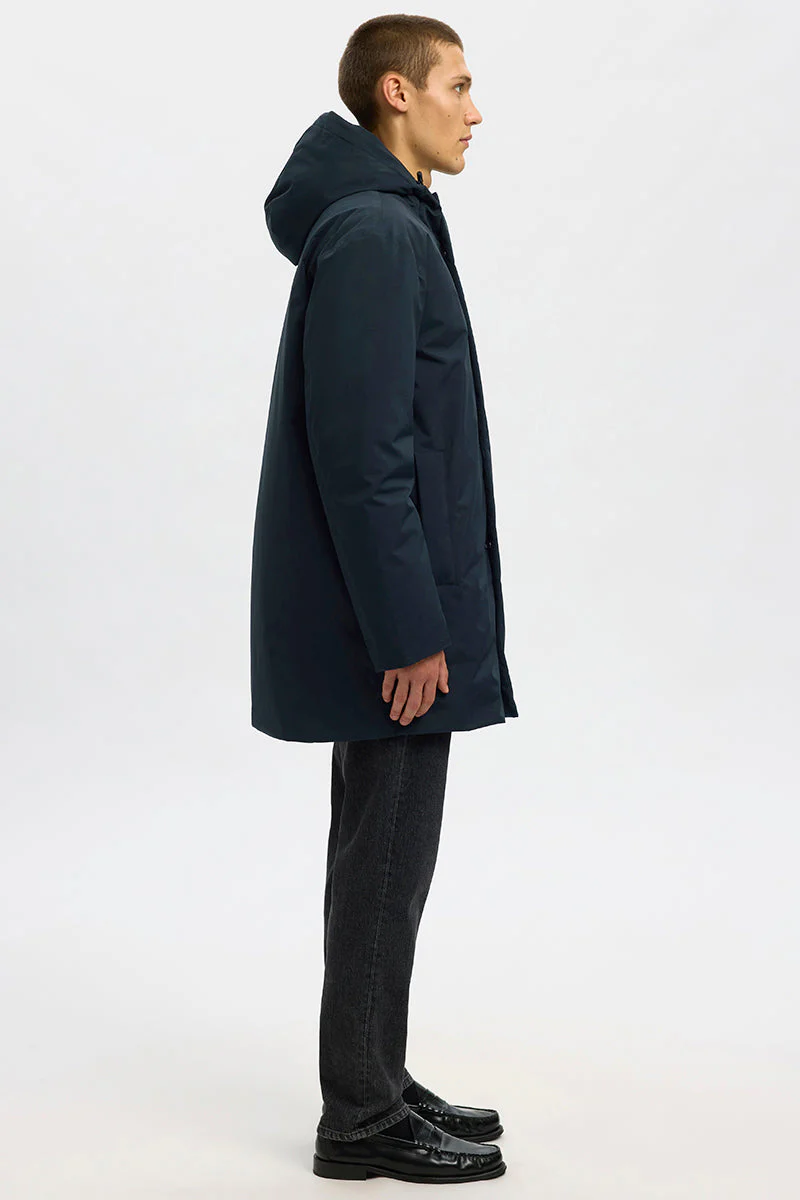 Selected Franklin Urban Tech Parka Black - Image 3