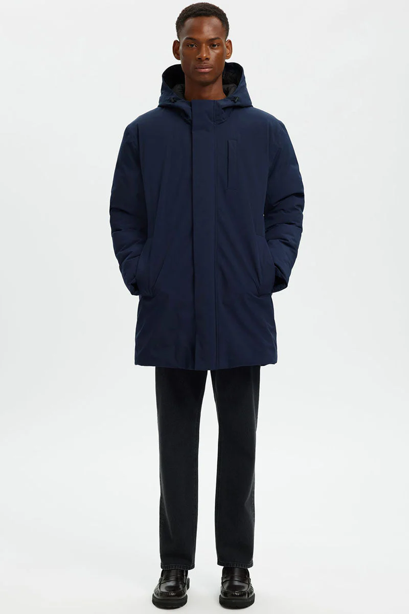 Selected Franklin Urban Tech Parka  Sky Captain - Image 2
