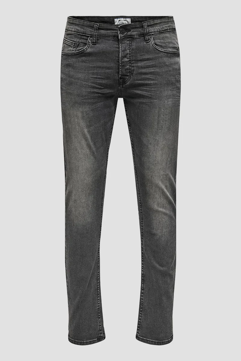 Only & Sons Loom Slim Fit 0447 Black Denim - Image 4