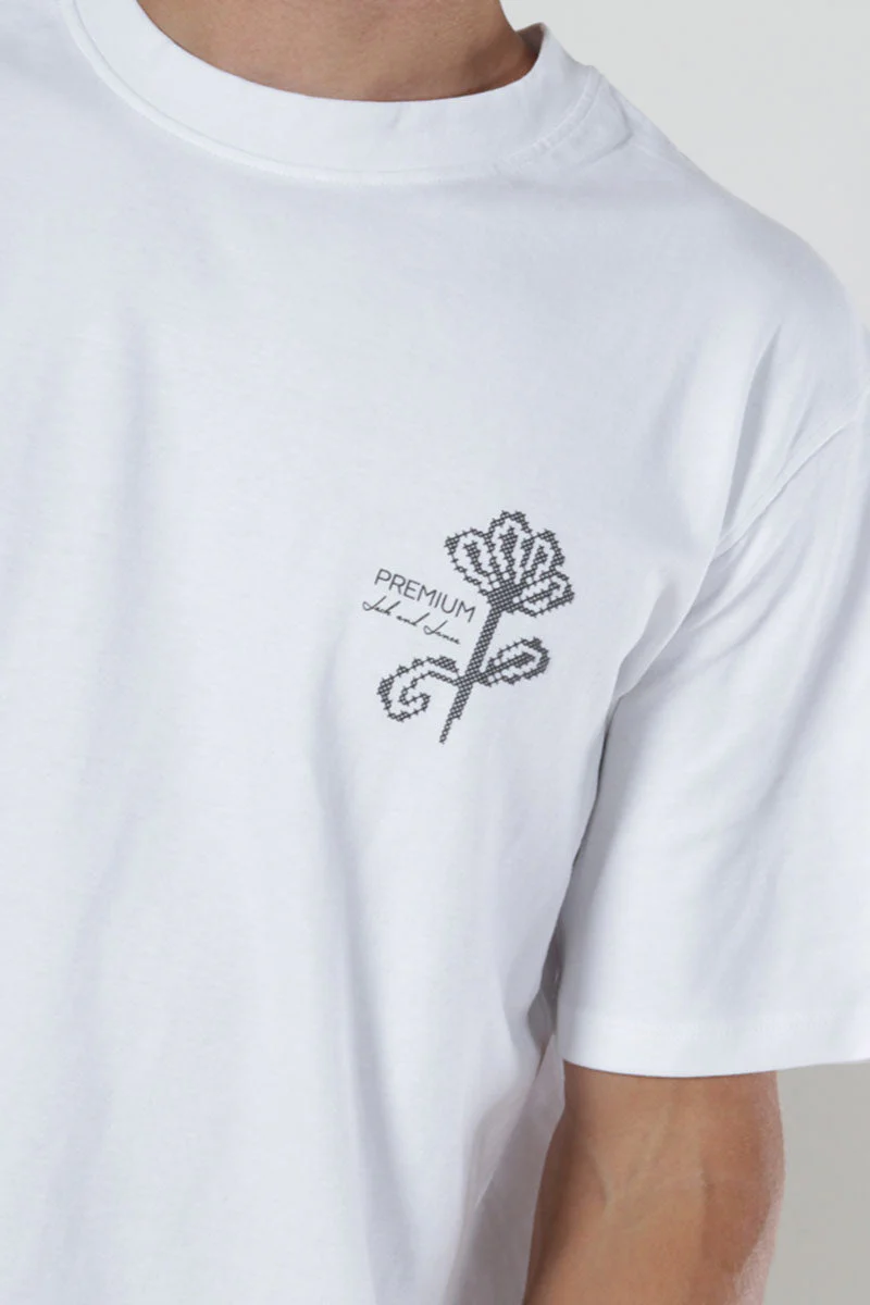 Jack & Jones Kyle Relaxed Fit Tee Bright White - Image 3
