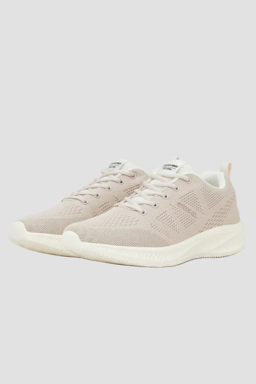 Jack & Jones Croxley Knit Sneaker Moonbeam - Image 2