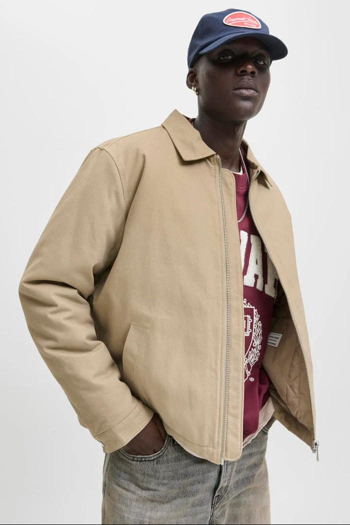 Jack & Jones Dover Worker Jacket Crockery - Image 4