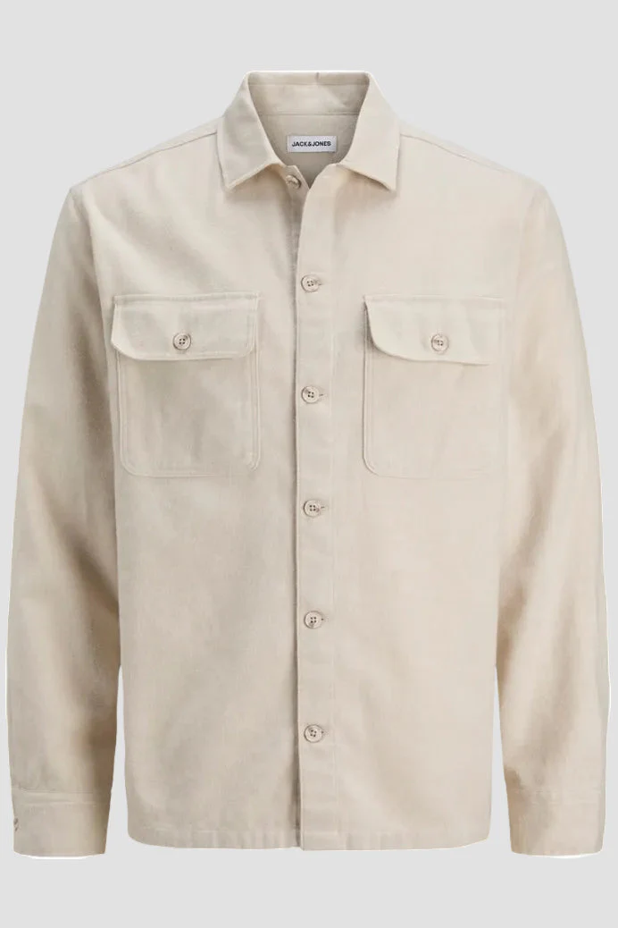 Jack & Jones Charge Overshirt LS Moonbeam - Image 5