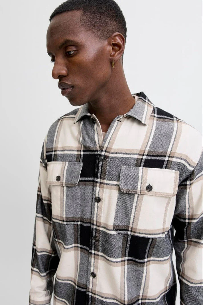 Jack & Jones Charge Overshirt LS Crockery - Image 4