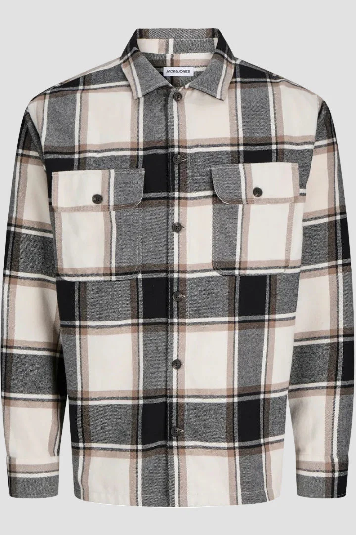 Jack & Jones Charge Overshirt LS Crockery - Image 5