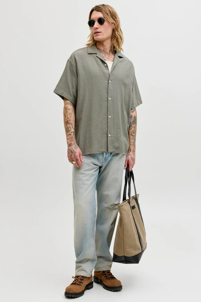 Jack & Jones Liam Resort Shirt SS Vetiver - Image 2