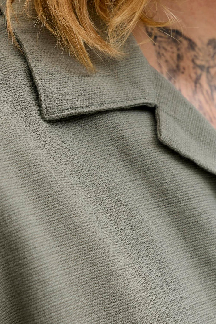 Jack & Jones Liam Resort Shirt SS Vetiver - Image 6