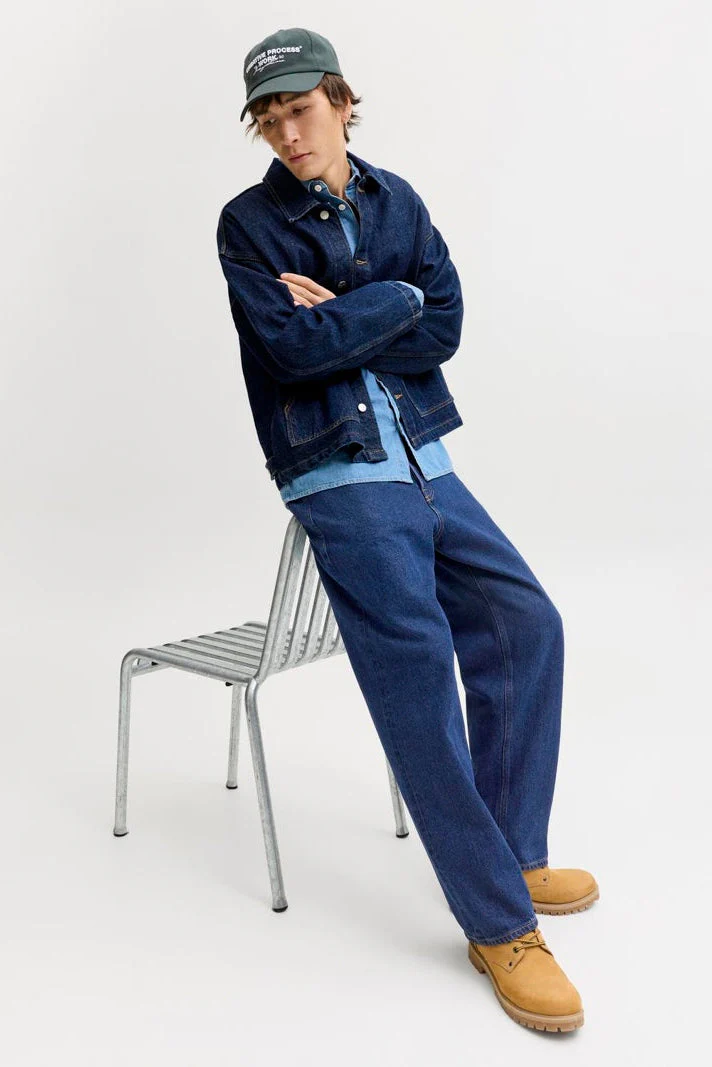 Jack & Jones Alex Baggy Fit 637 Blue Denim - Image 4