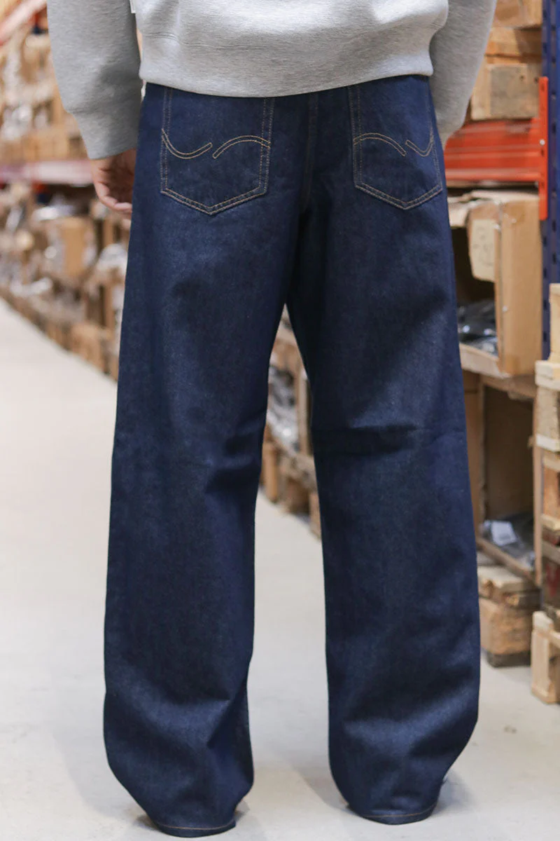 Jack & Jones Dave Wide Fit 201 Blue Denim - Image 5