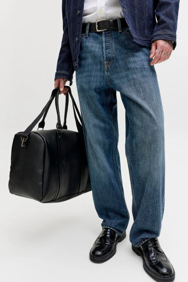 Jack & Jones Alex Baggy Fit 498 Blue Denim - Image 4