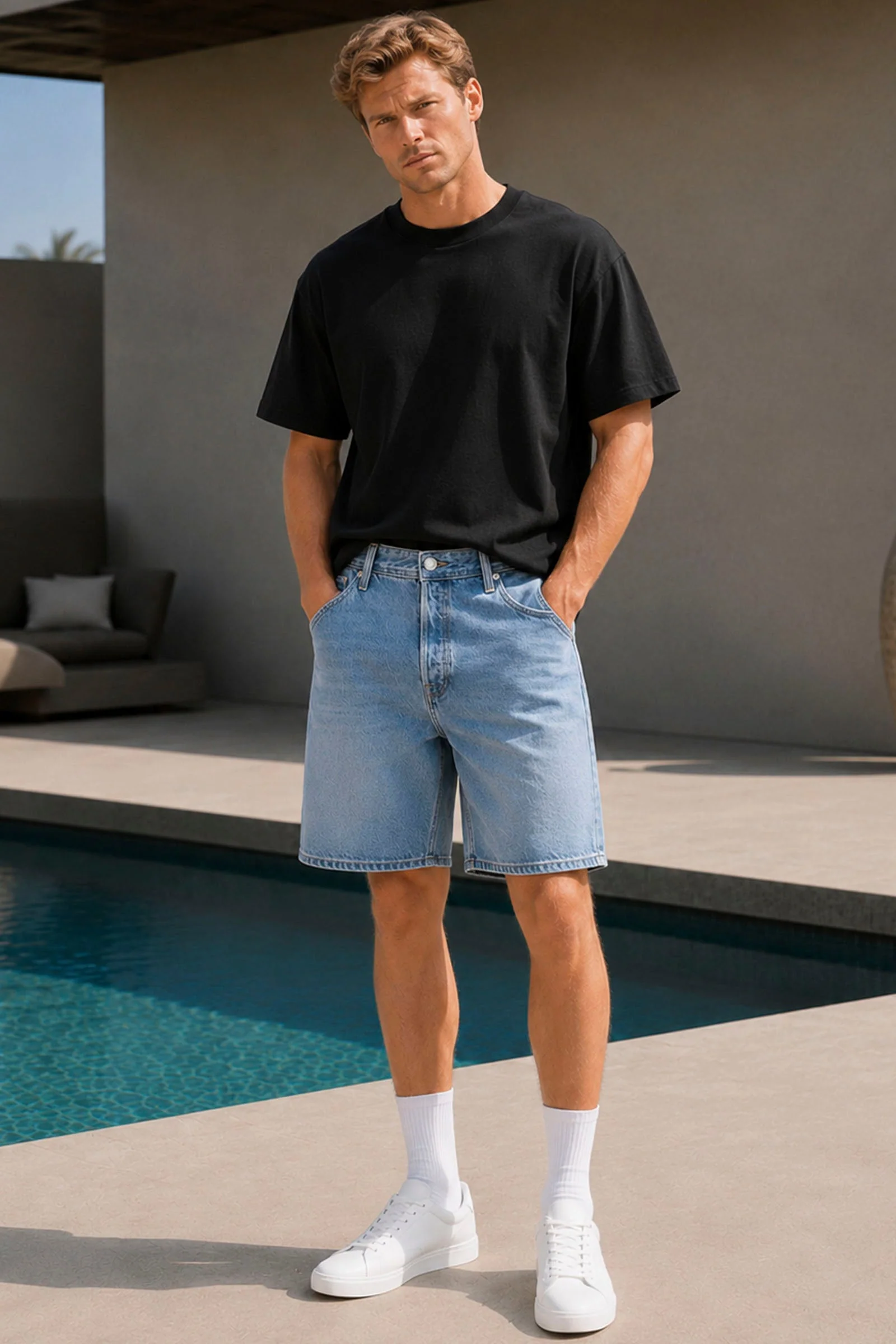 Jack & Jones Tony Loose Fit 069 Light Blue Denim - Image 2