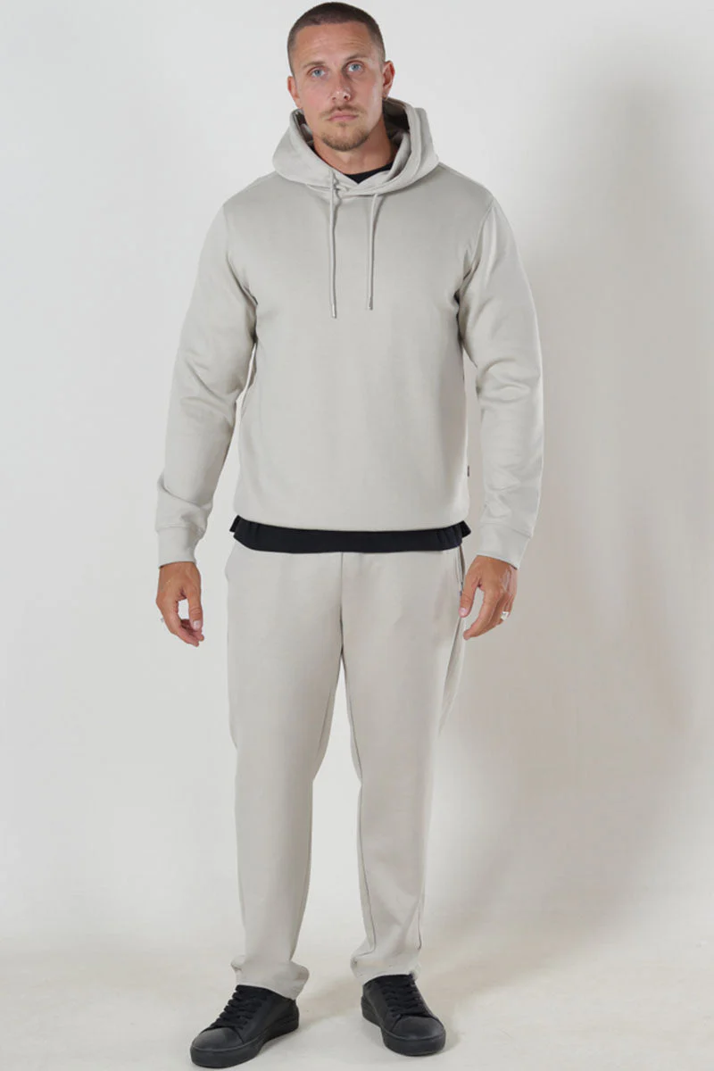 ONLY & SONS Luca Regular Fit Sweat Pants Silver Lining - Image 2