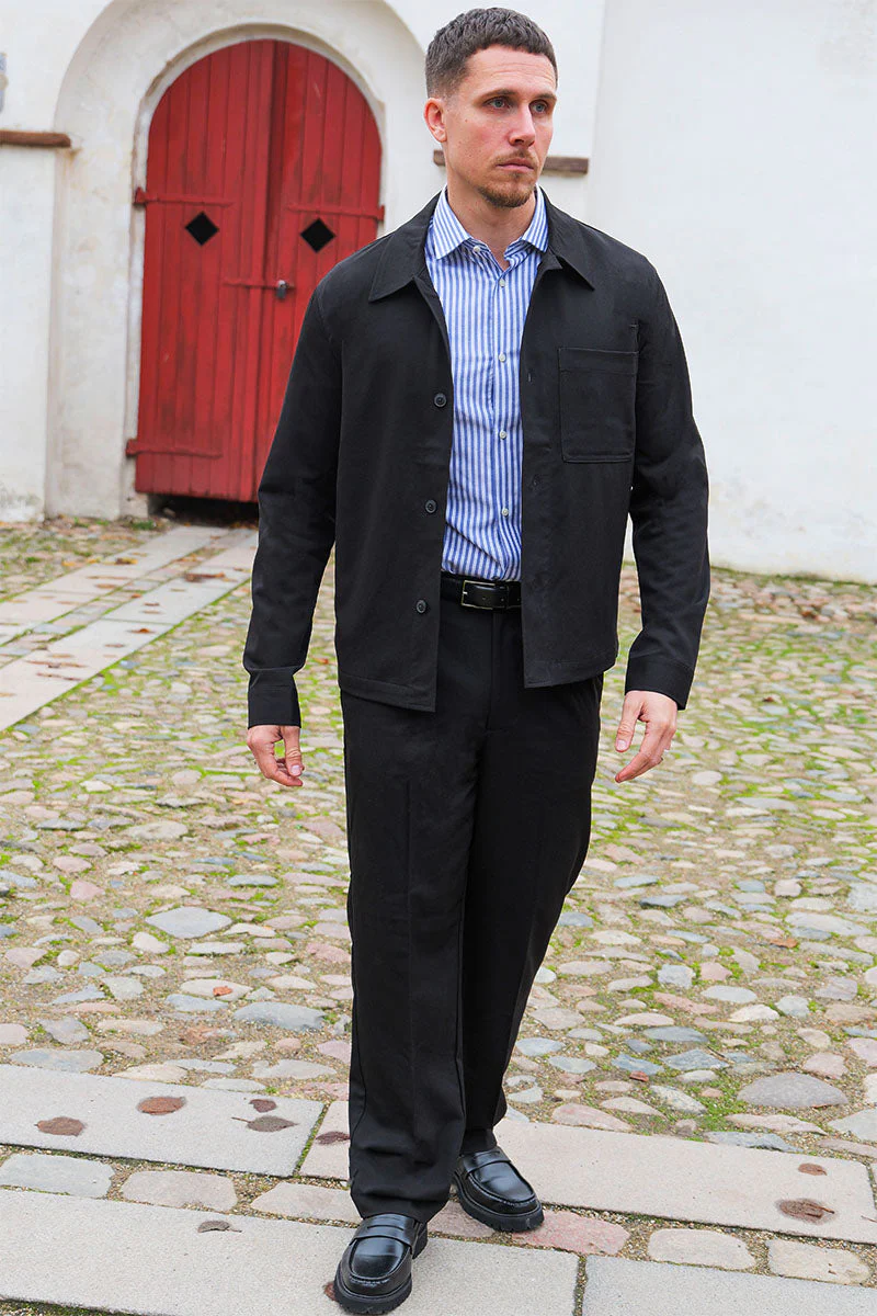 ONLY & SONS Miro Tailored Loose Fit Pants Black - Image 2