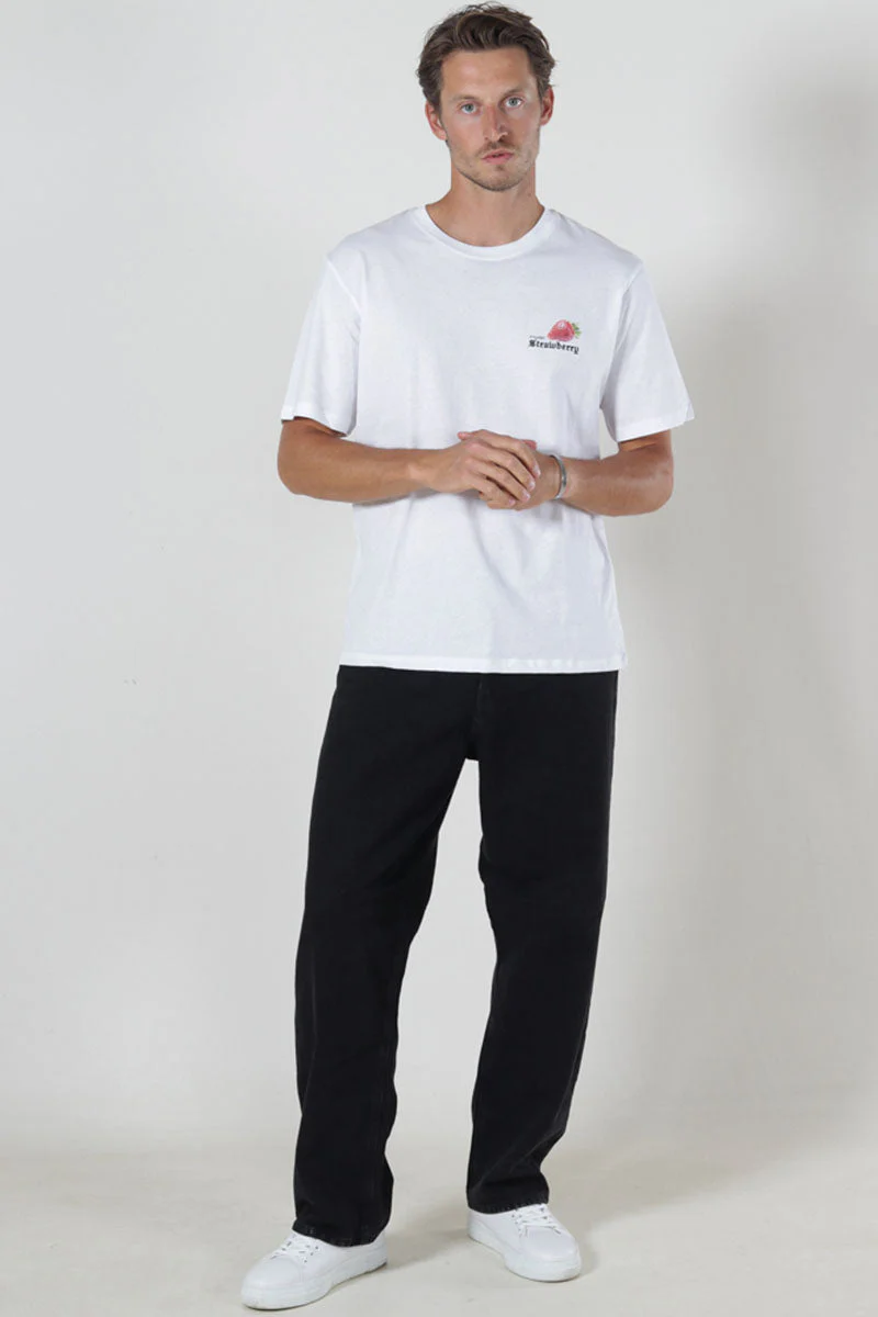 Jack & Jones Bradley Relaxed Fit Fruits Tee Bright White - Image 2