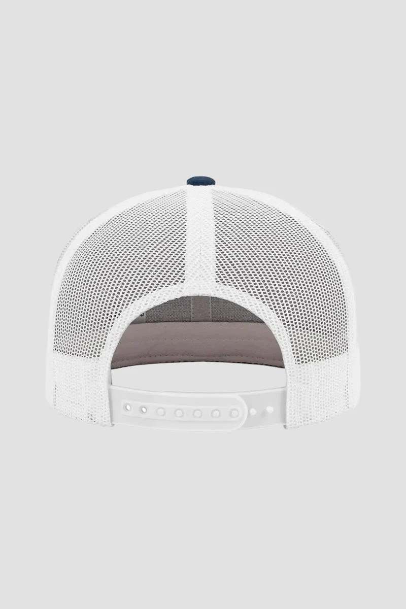 Flexfit Retro Trucker Dark Grey / White - Image 2
