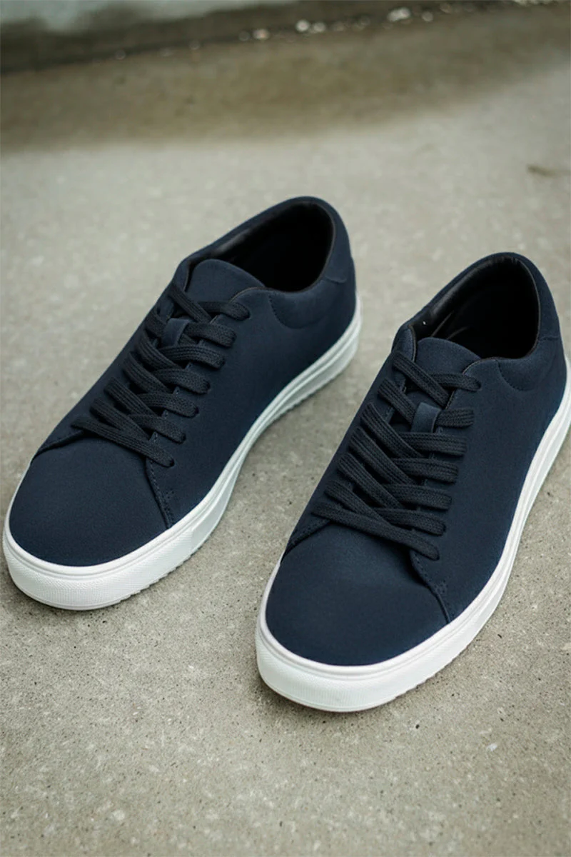 Liebhaveri Liberty Sneaker Suede Navy - Image 2