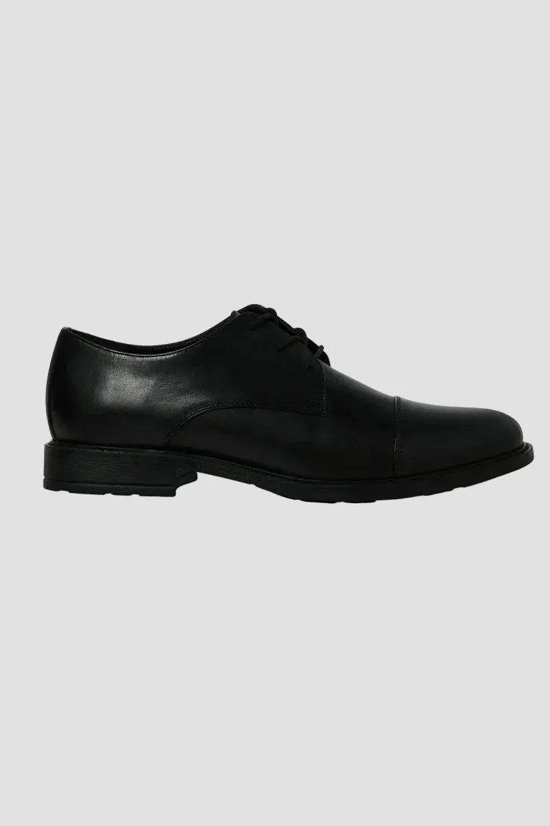 Jack & Jones Oslo Leather Dress Shoe Black - Image 6