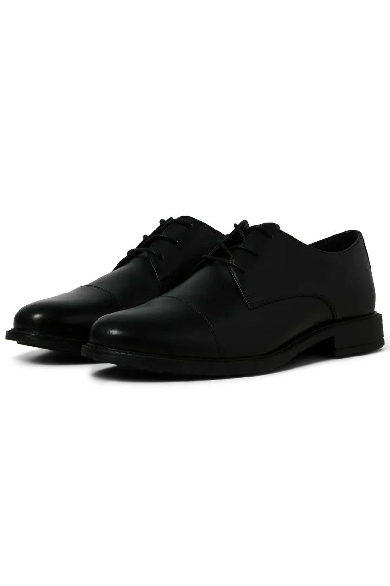 Jack & Jones Oslo Leather Dress Shoe Black - Image 7