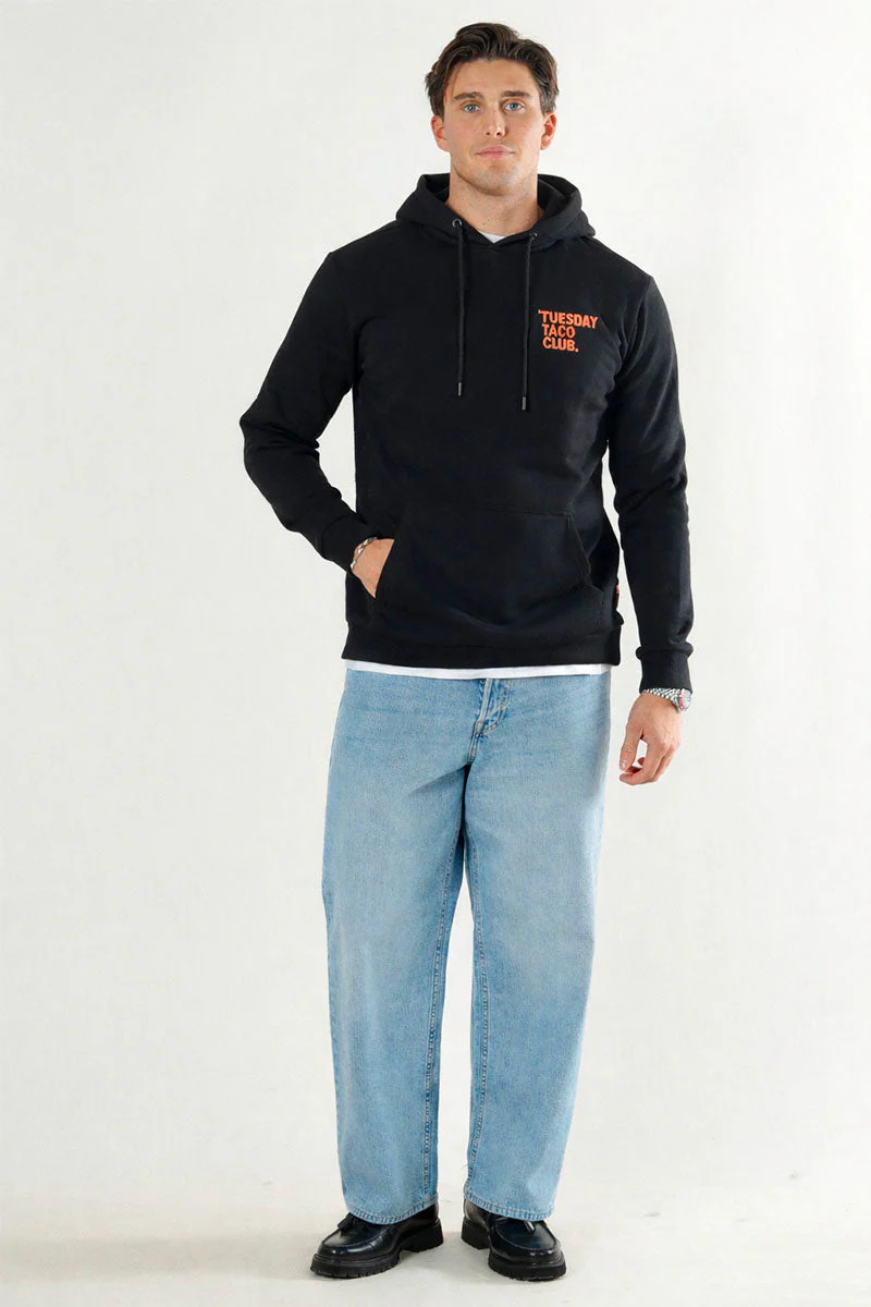 Only & Sons Ceres Food Fiesta Reg Hoodie Black - Image 3
