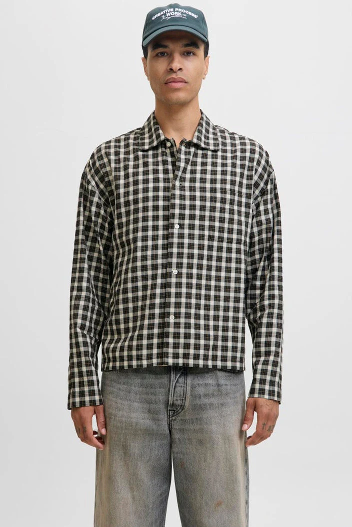 Jack & Jones Austin Clean Check Skjorta Forest River