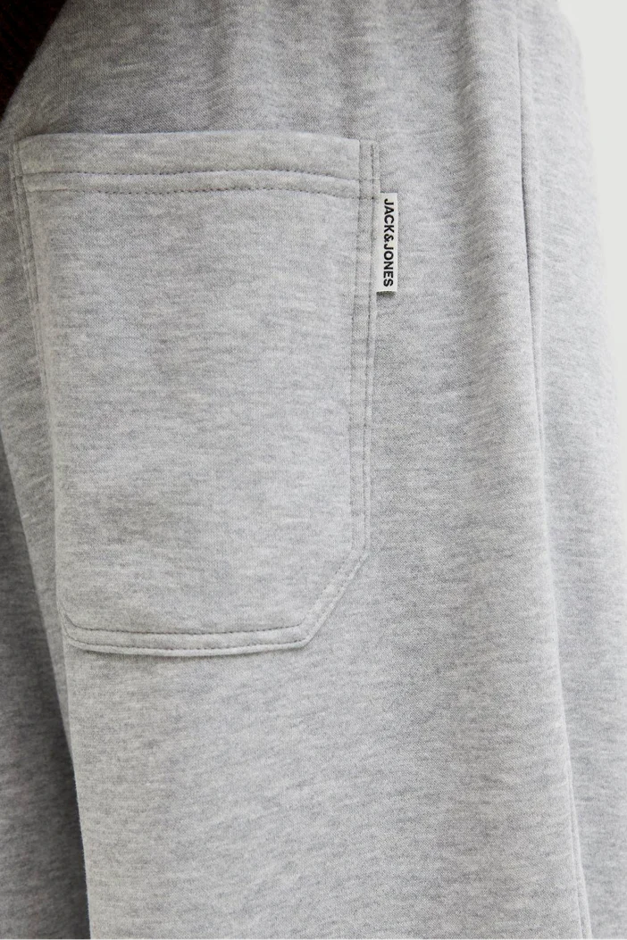 Jack & Jones Evan Bradley Loose Fit Sweat Pants Light Grey Melange - Image 7