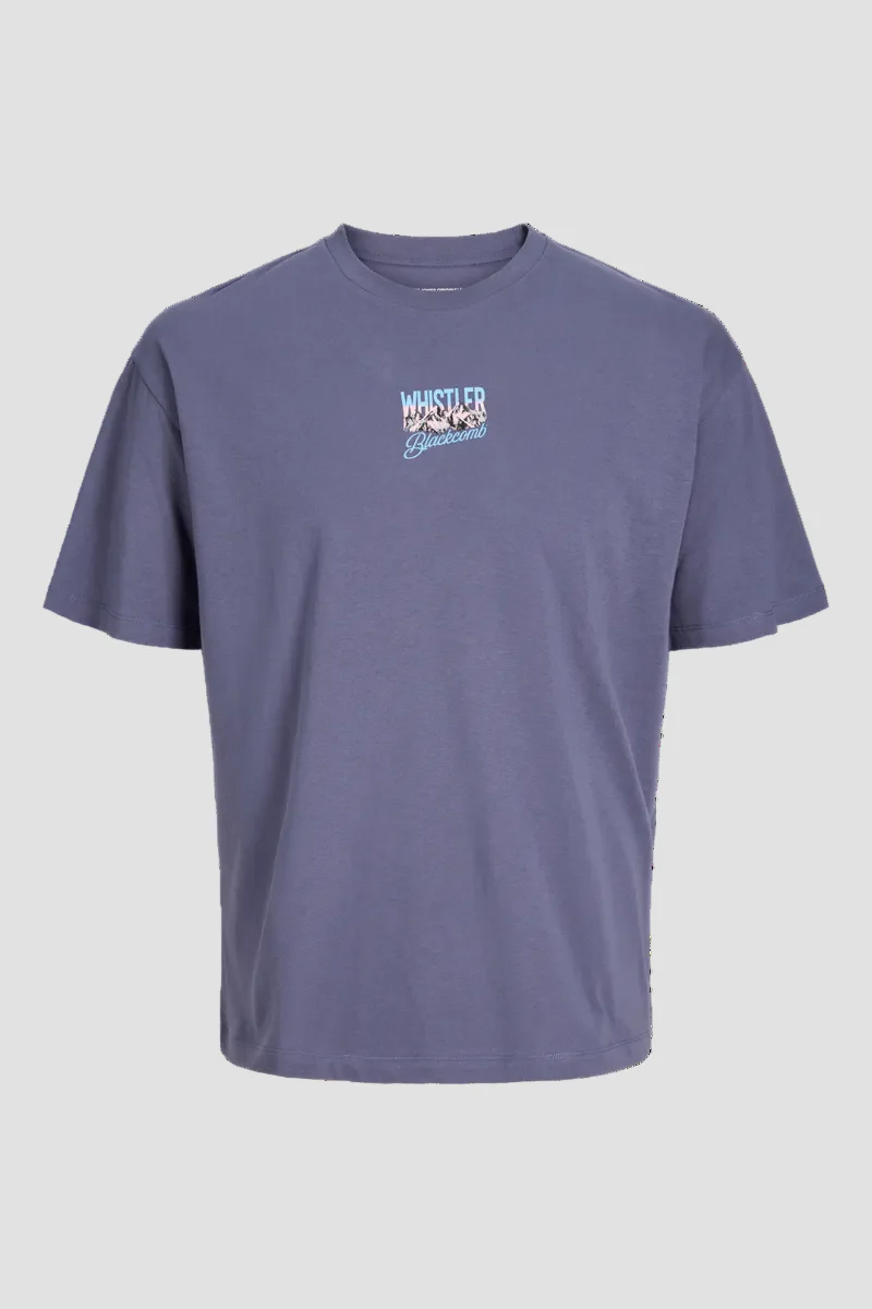 Jack & Jones Jorwhistler Tee Nightshadow Blue