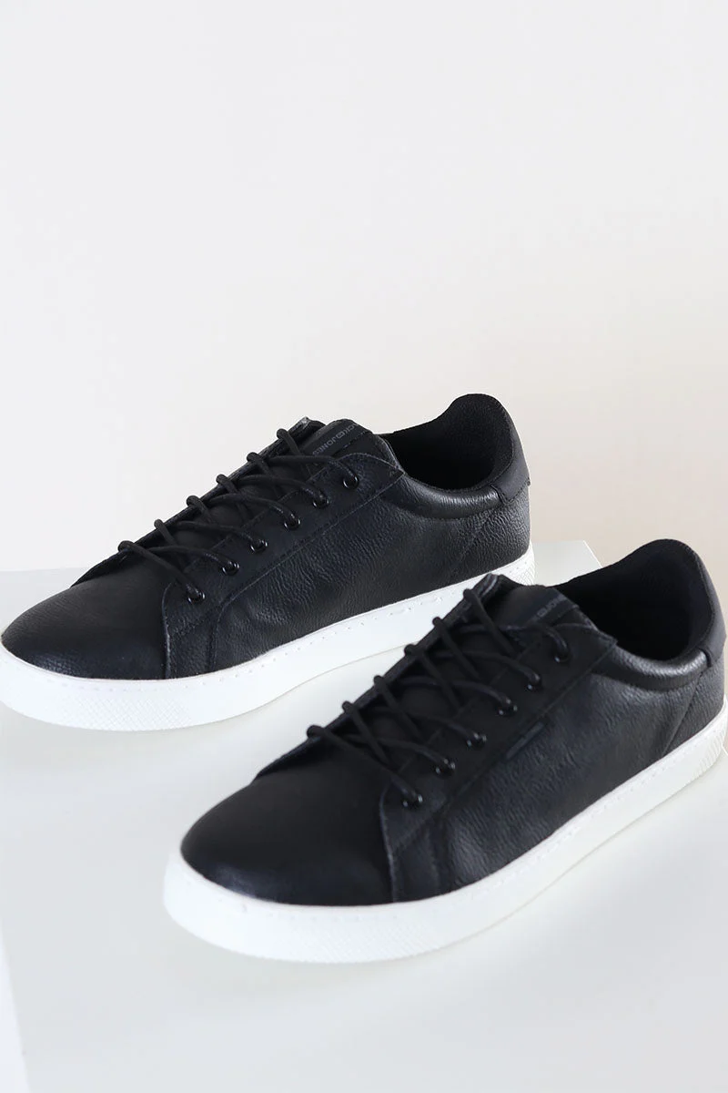 Jack and Jones Trent PU Anthracite Sneaker - Image 3