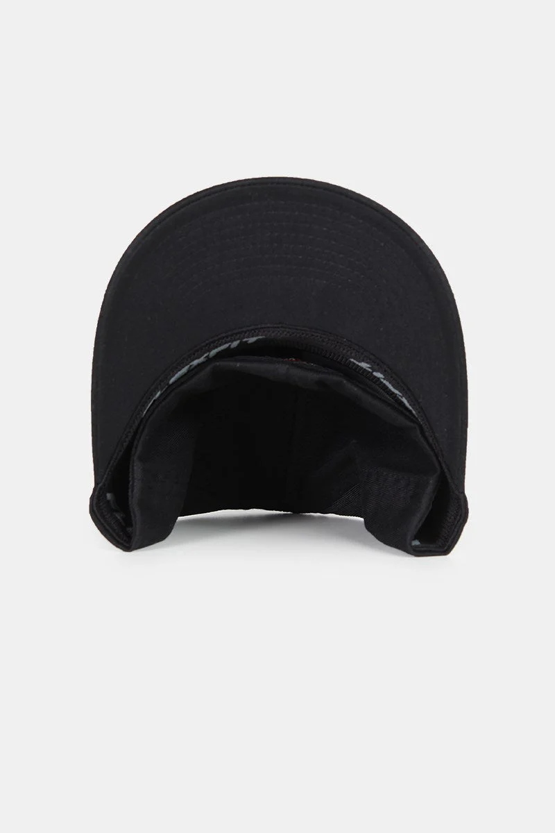 Flexfit Wooly Combed Keps Black/Black - Image 2