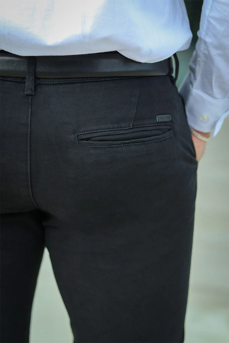 Jack & Jones Marco Bowie Chinos Black - Image 4