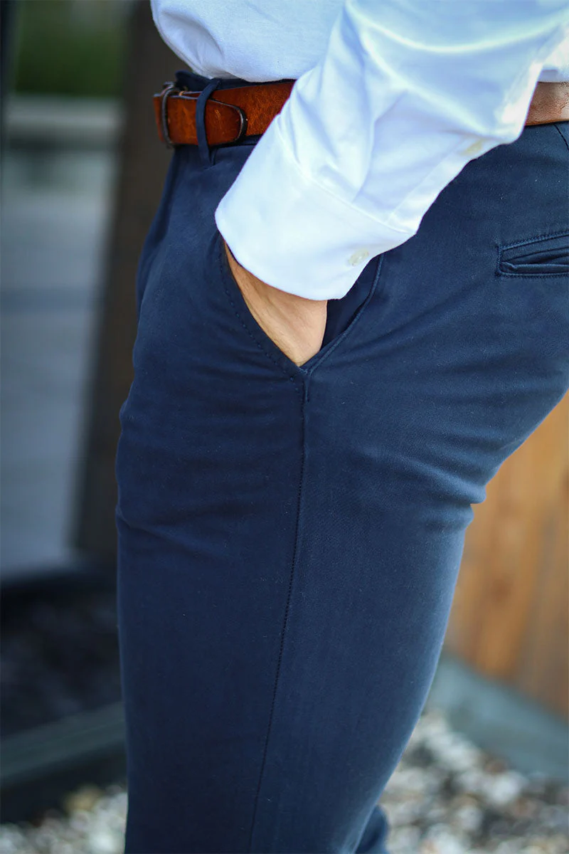 Jack & Jones Marco Bowie Chinos Navy Blazer - Image 3