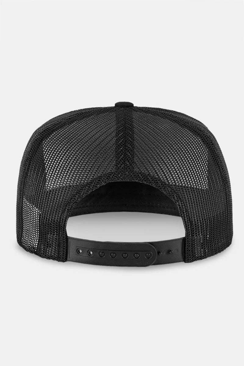 Flexfit Retro Trucker Keps Black - Image 3