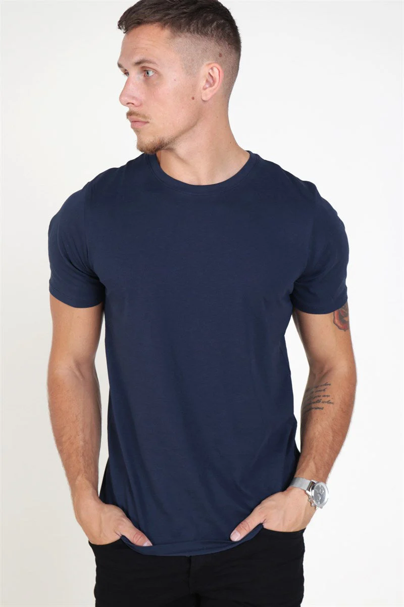 Jack & Jones Organic Basic Tee Navy Blaze