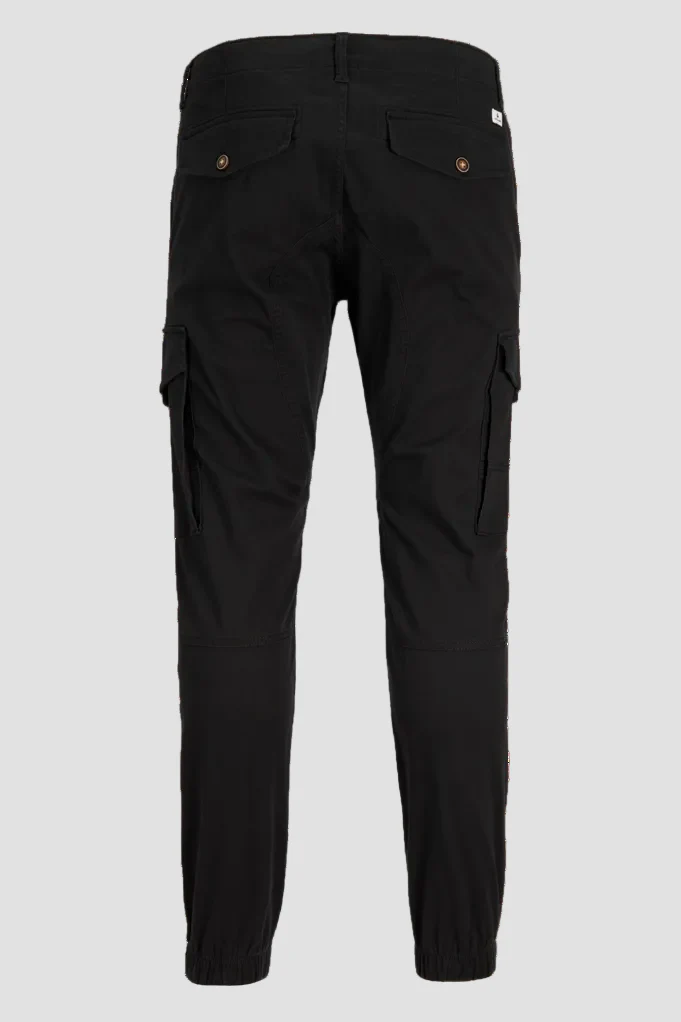 Jack & Jones Paul Flake Cargo Pants Black - Image 6