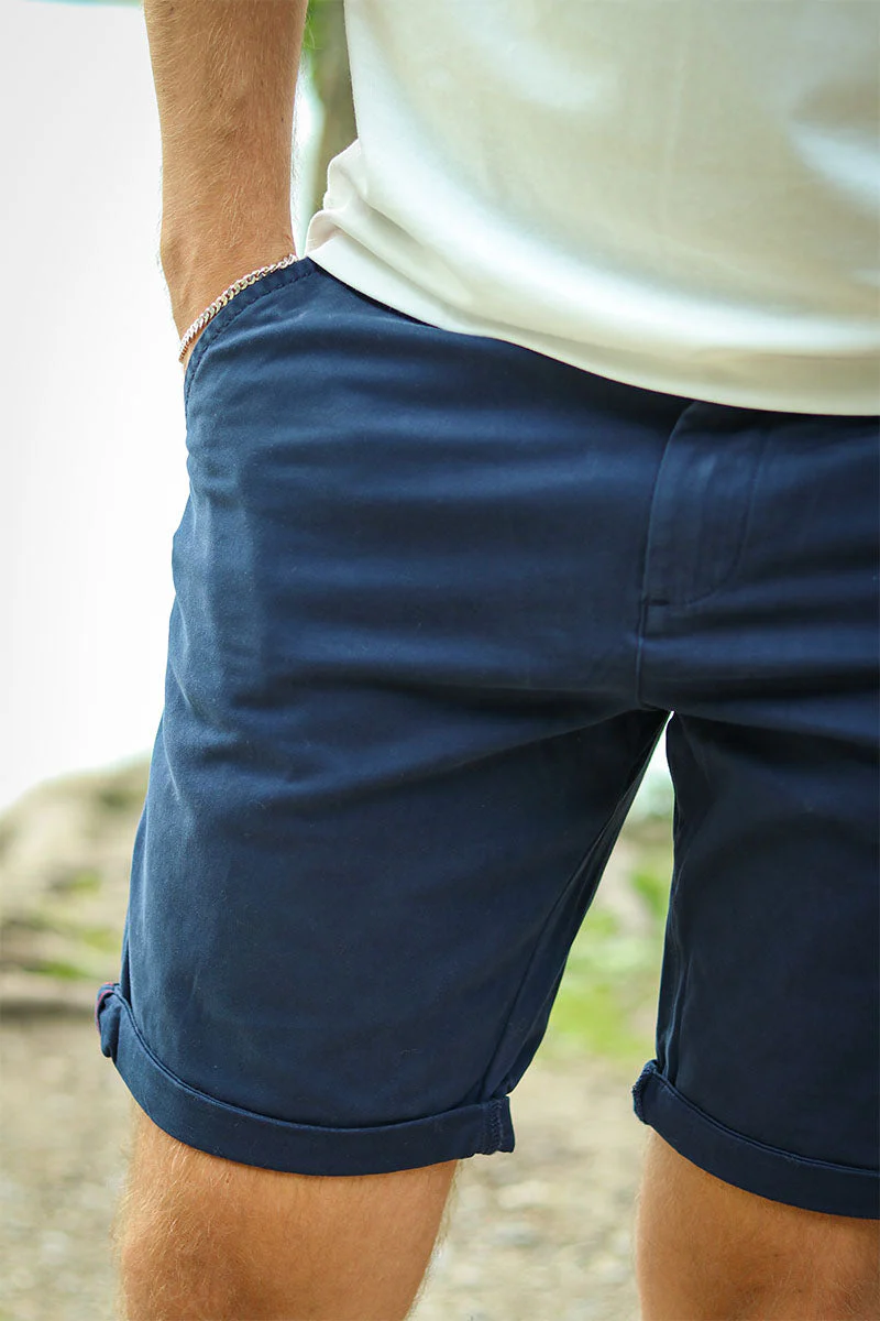 Jack & Jones Bowie Chino Shorts Navy Blazer - Image 3