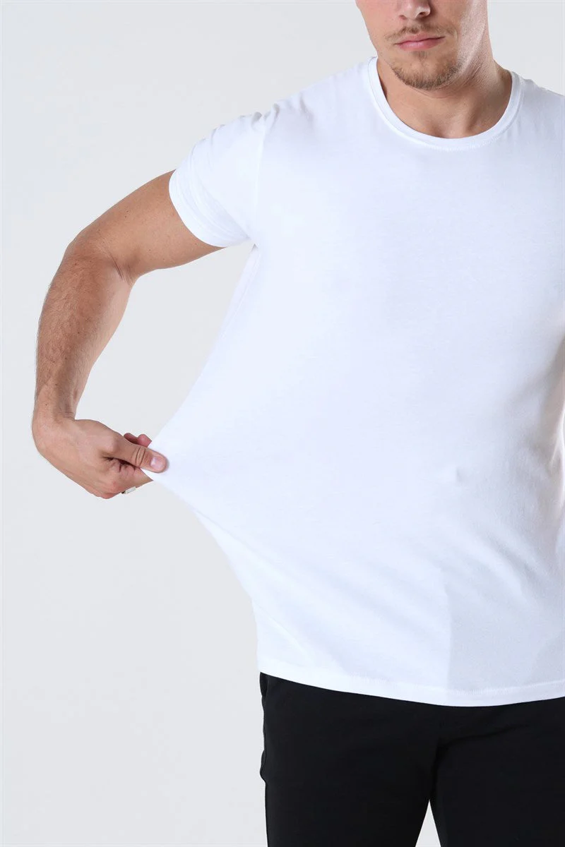 Muscle Fit T-shirt 2-Pack White - Image 2
