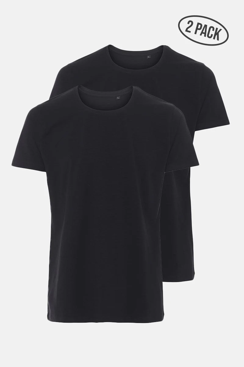 Muscle Fit T-shirt 2-Pack Black - Image 6