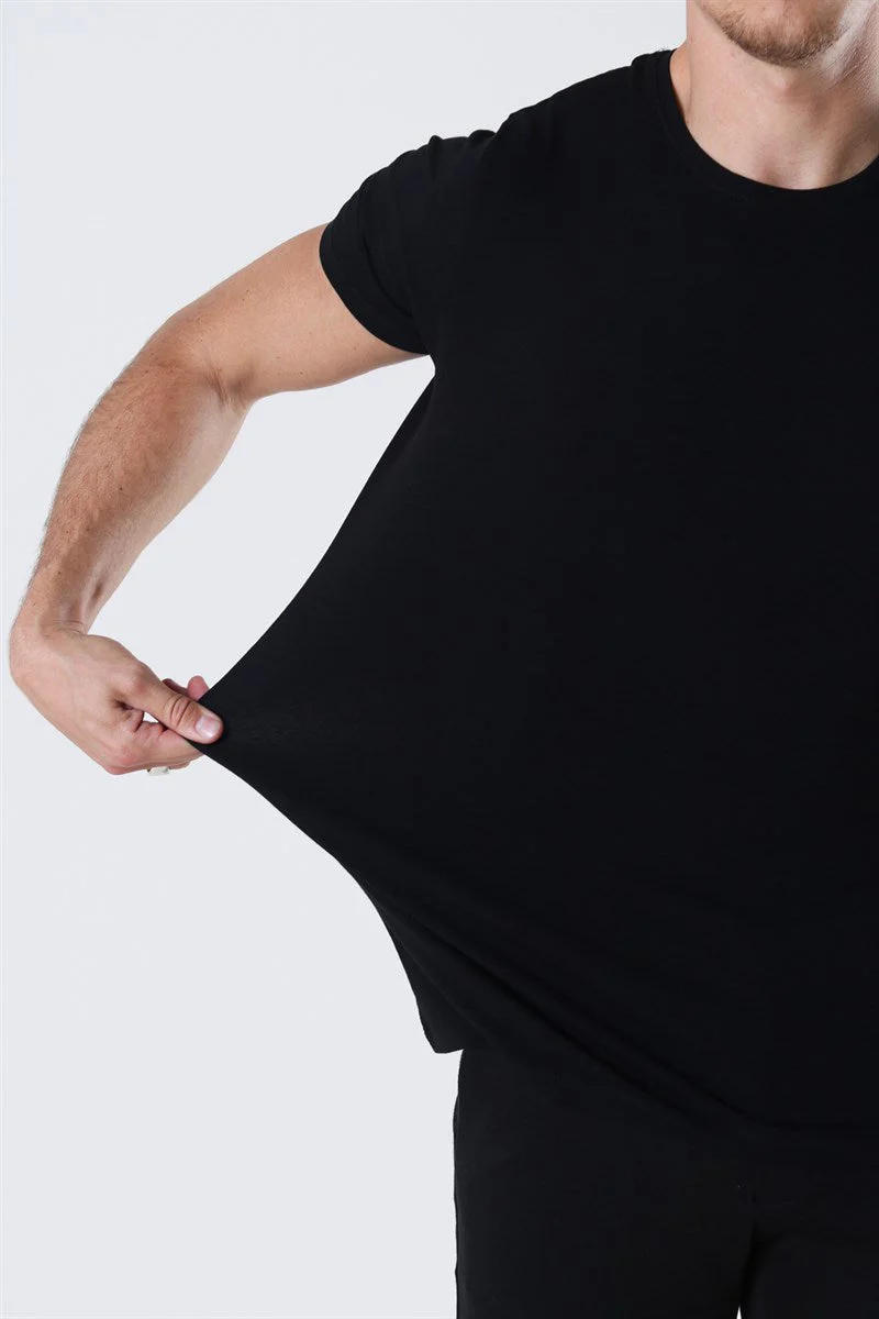 Muscle Fit T-shirt 2-Pack Black/White - Image 4