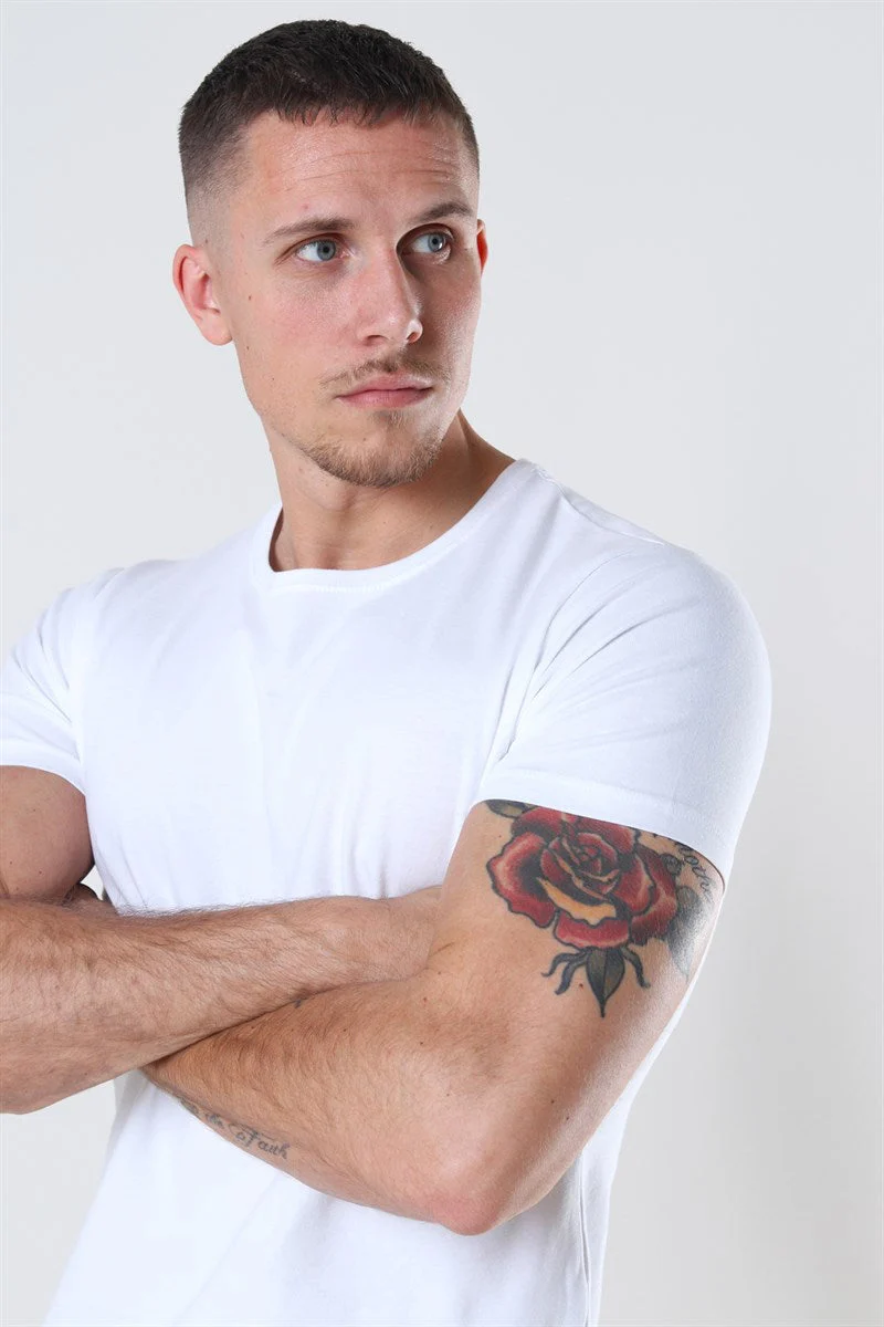 Muscle Fit T-shirt 2-Pack Black/White - Image 5