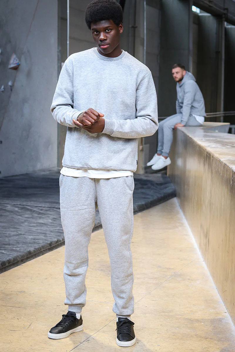 ONLY & SONS CERES SWEAT PANTS Light Grey Melange - Image 6