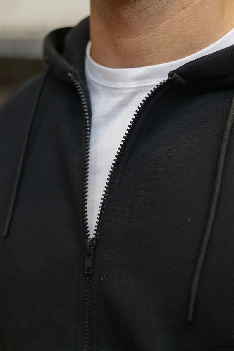 ONLY & SONS CERES ZIP HOODIE SWEAT Black - Image 6