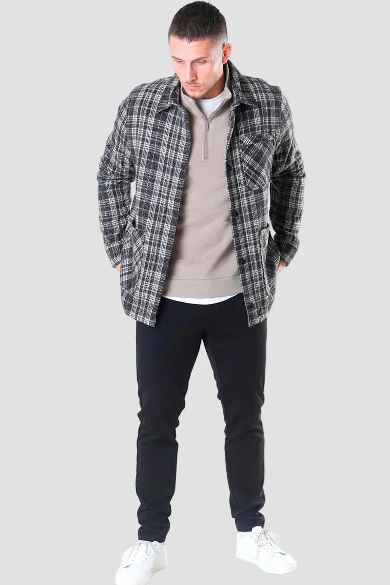 ONLY & SONS Ceres Half Zip Sweat Chinchilla - Image 2