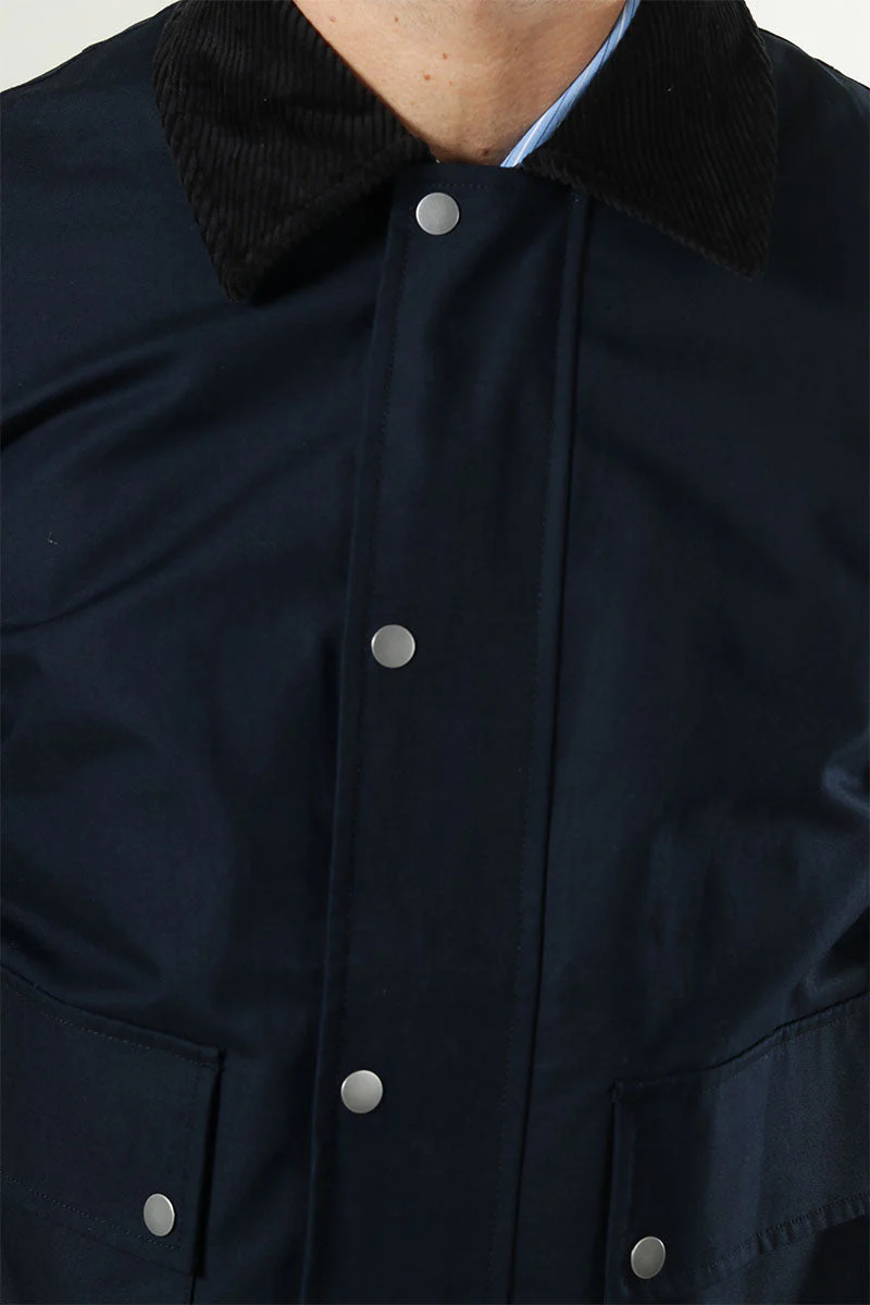 Selected Kyle Cotton Sky Captain Jacket - Image 5
