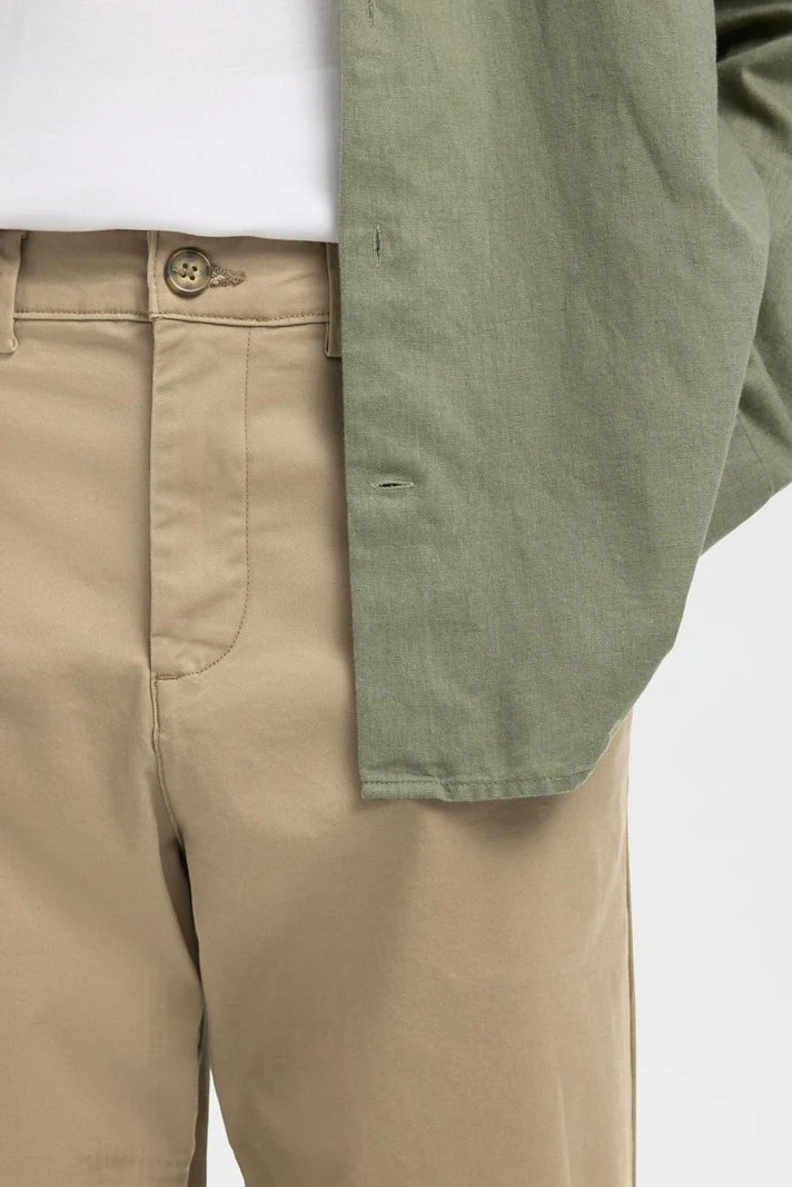 Selected Loose New Miles Flex Pant Greige - Image 6